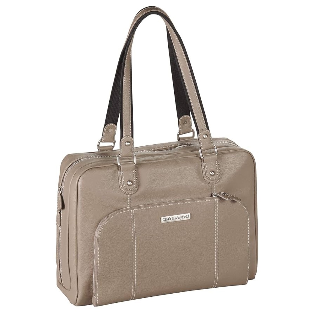 Taupe Laptop Bag for Women
